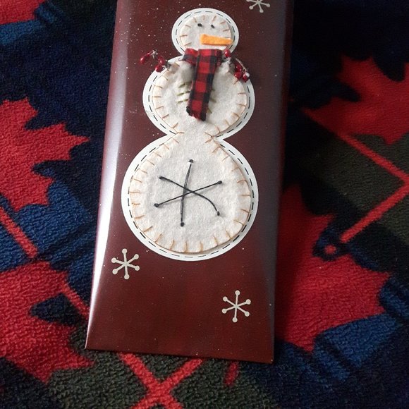 🌸 3 for $20 🌸 Snowman Metal Hanging Decor - Picture 3 of 4